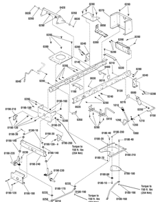 Frame And Front Axle Group (7501046a_7501120a) Diagram and Parts List for 2691198-00-MT155380 2013 Briggs and Stratton Lawn Tractor